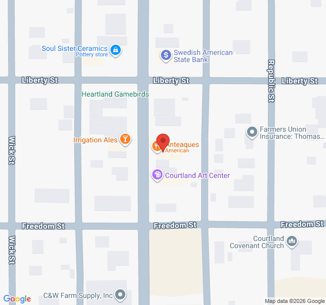 Zoomed Map View