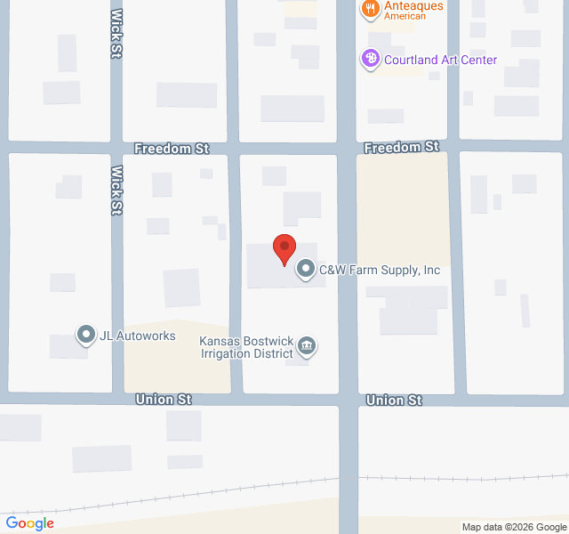 Zoomed Map View