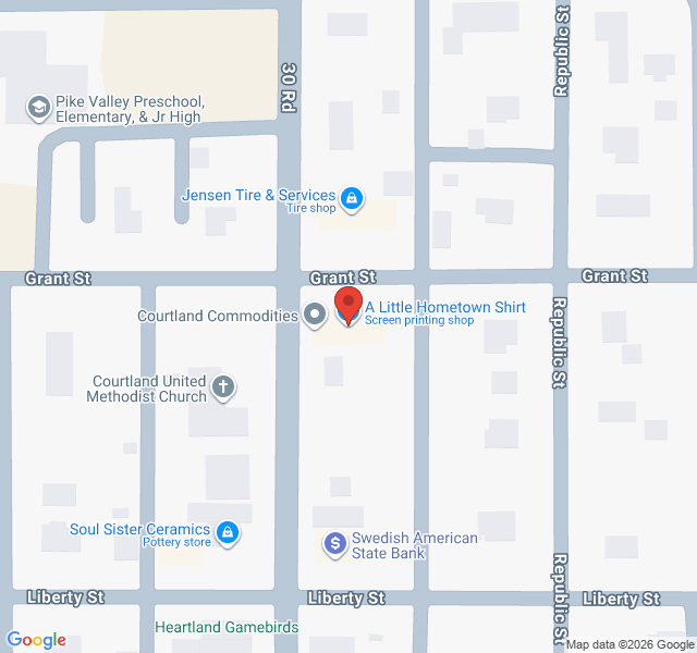 Zoomed Map View