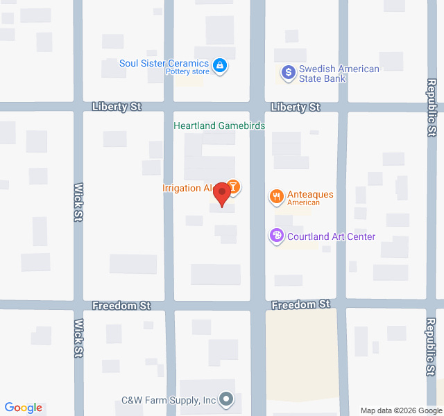 Zoomed Map View