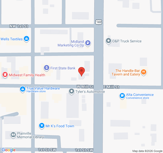 Zoomed Map View