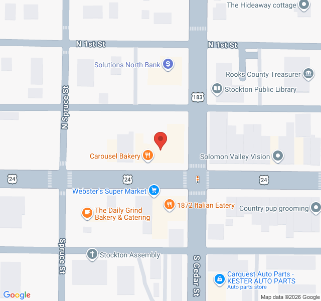 Zoomed Map View