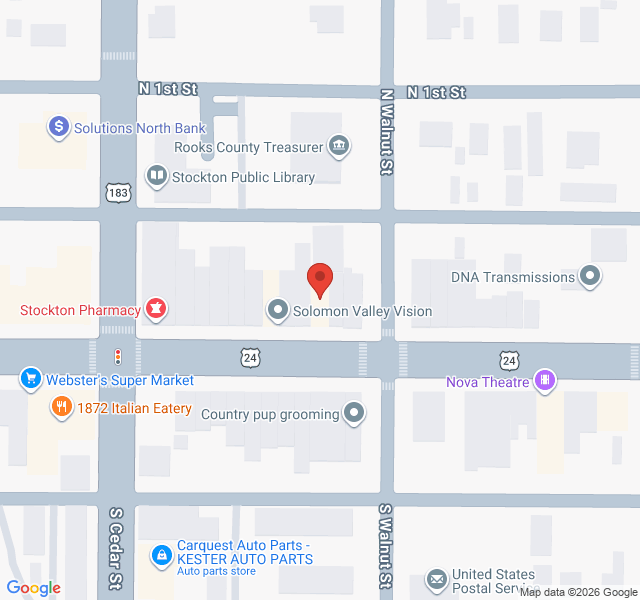 Zoomed Map View