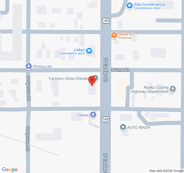 Zoomed Map View