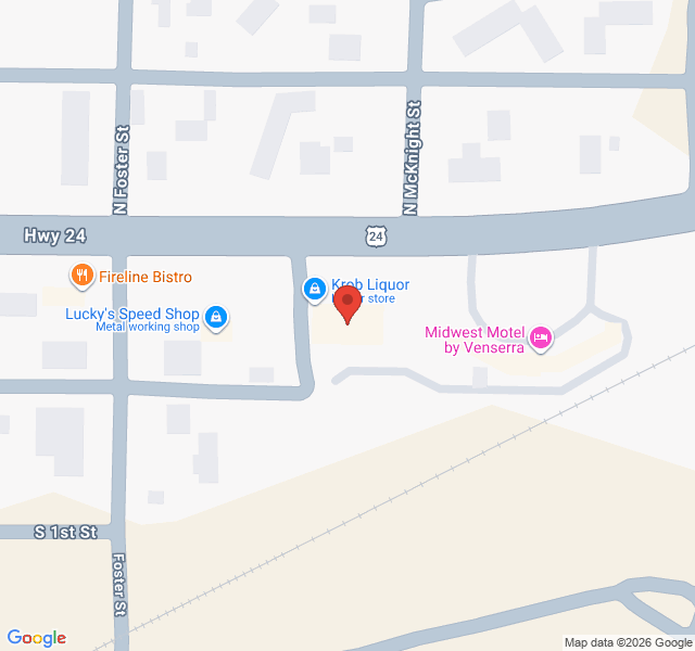 Zoomed Map View