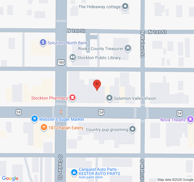 Zoomed Map View