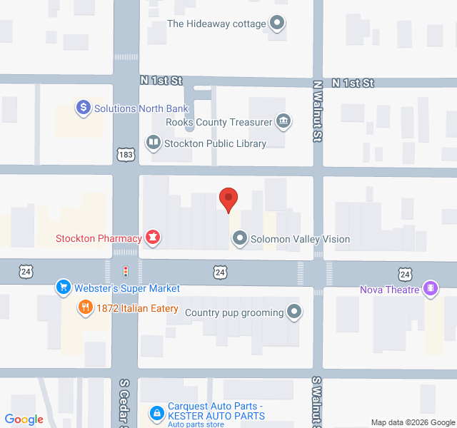 Zoomed Map View