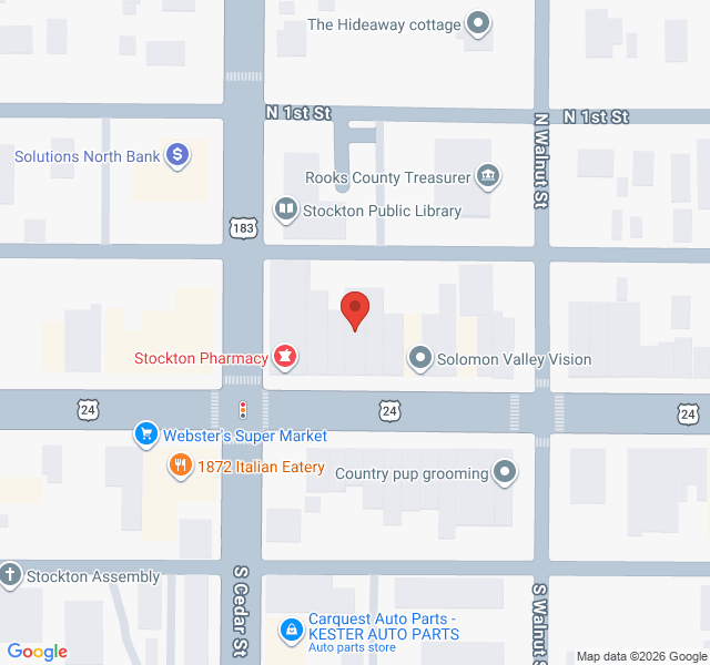 Zoomed Map View