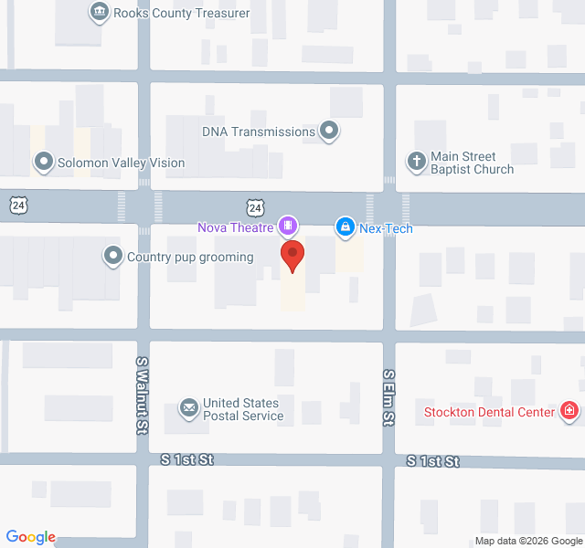 Zoomed Map View