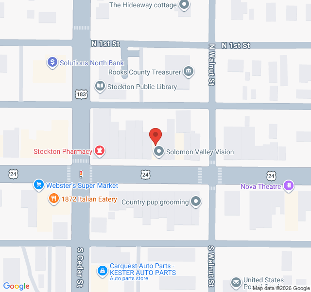 Zoomed Map View