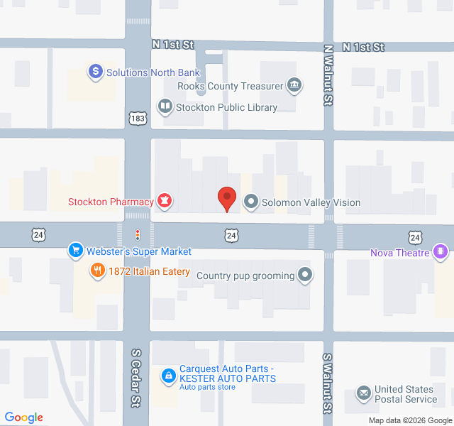 Zoomed Map View